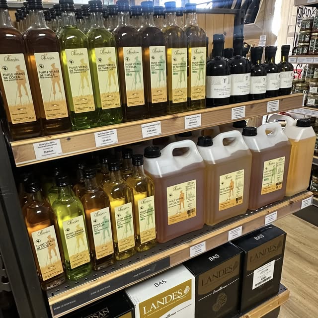 Rayon huiles et condiments